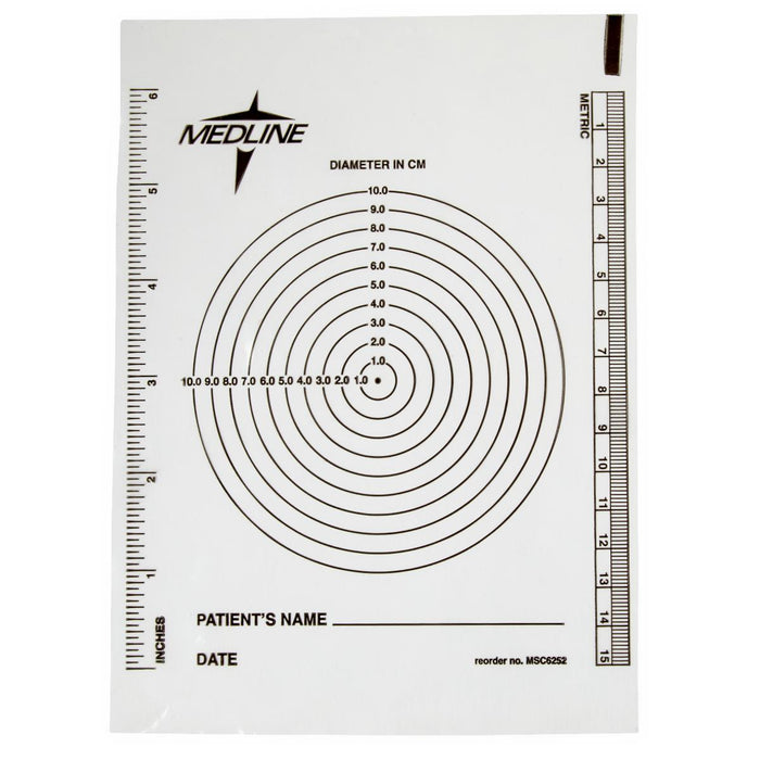 Bullseye Plastic Wound Ruler