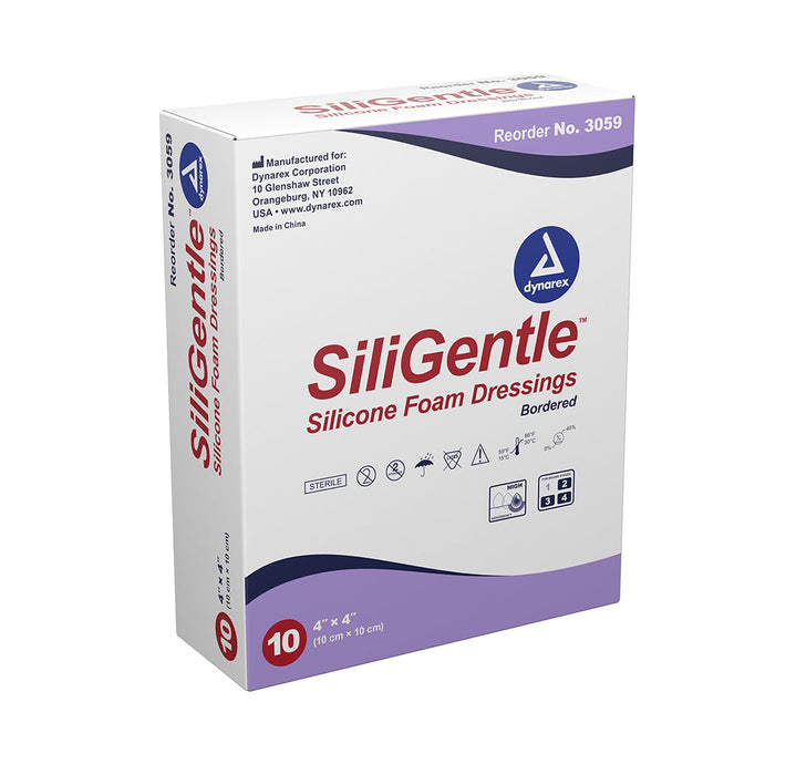 SiliGentle Silicone Bordered Foam Dressing