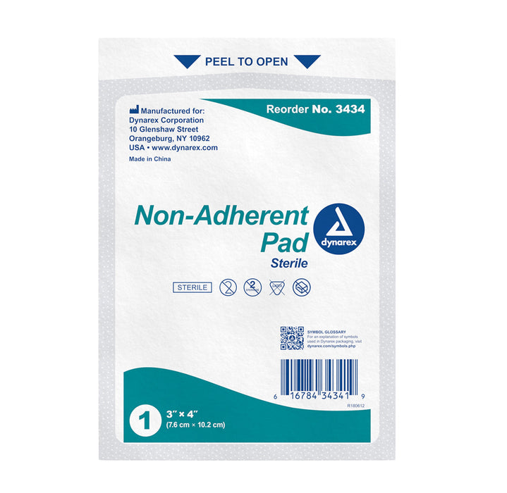 Dynarex Sterile Non-Adherent Pads