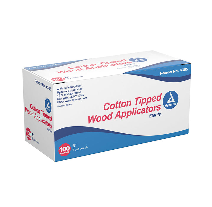 Cotton Tipped Wood Applicators