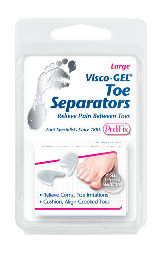 Visco-gel Toe Separators Extra Large  Pk/2