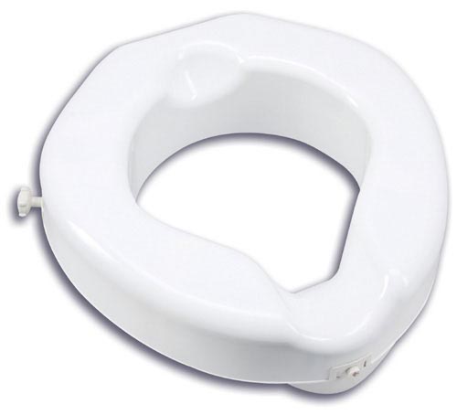 Raised Toilet Seat Deluxe Carex 500 Lb. Wt. Cap.