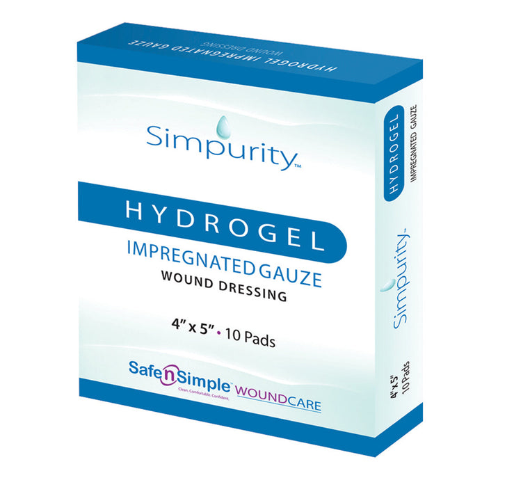 Simpurity Hydrogel Impregnated Gauze