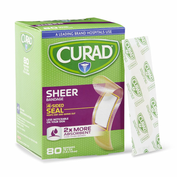 CURAD Sheer Adhesive Bandages