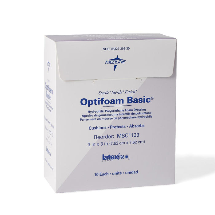 Optifoam Basic Hydrophilic Polyurethane Foam Dressings