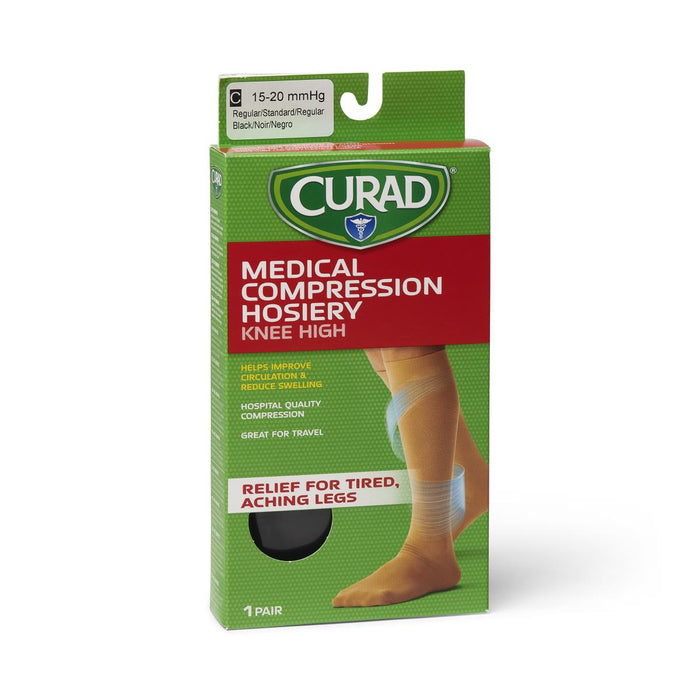 CURAD Knee-High Compression Hosiery