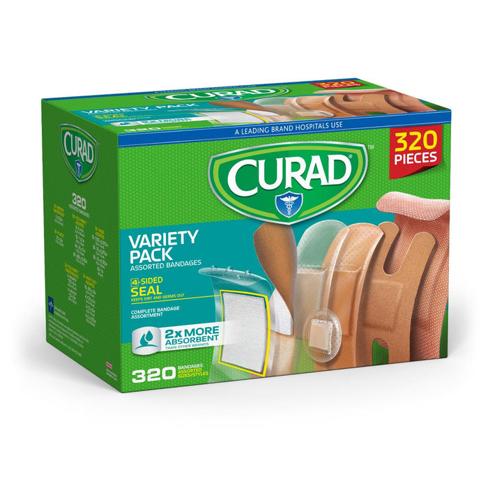 CURAD Variety Pack Assorted Bandages