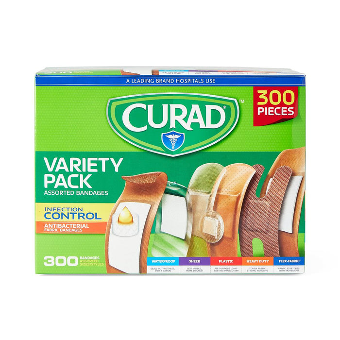 CURAD Variety Pack Assorted Bandages