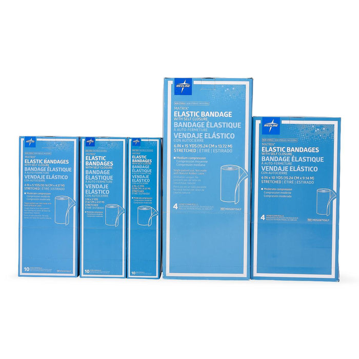 Medline Soft-Wrap Nonsterile Elastic Bandages