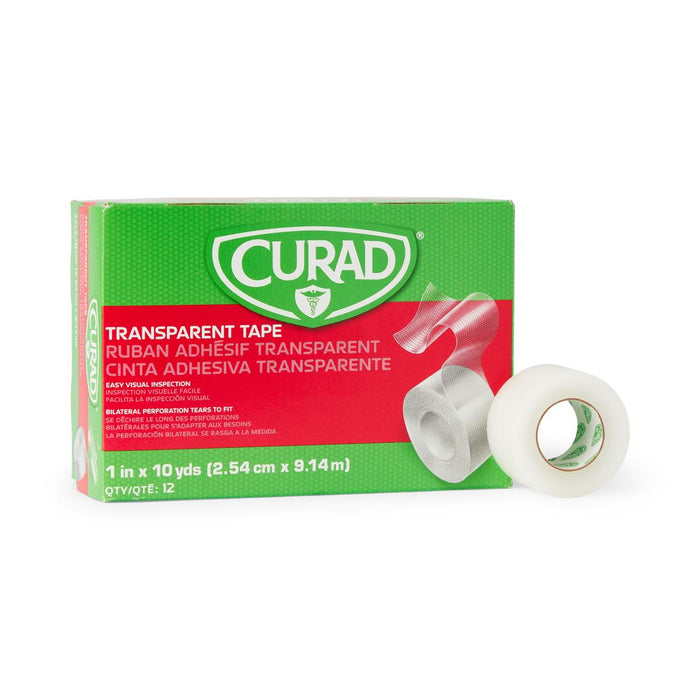 CURAD Transparent Adhesive Plastic Tape