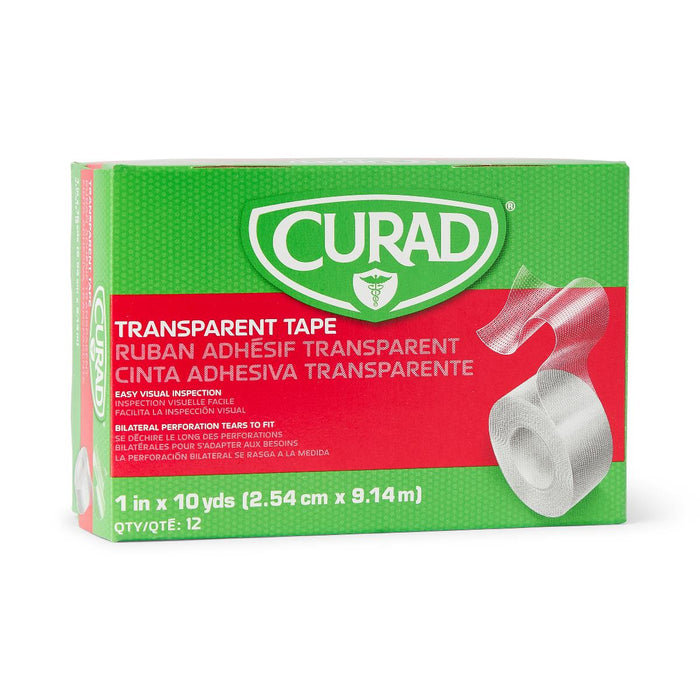 CURAD Transparent Adhesive Plastic Tape