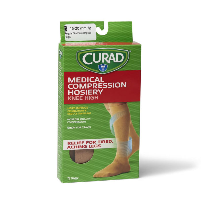 CURAD Knee-High Compression Hosiery