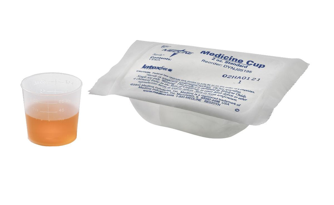 Sterile Graduated Plastic Medicine Cups