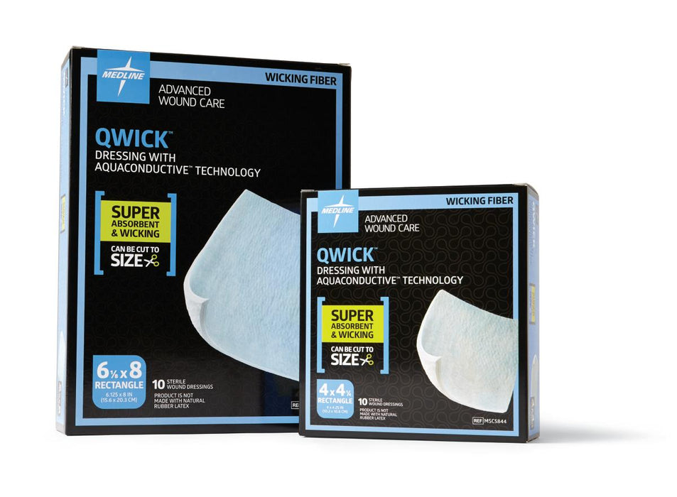 Qwick Nonadhesive Superabsorbent Wound Dressings