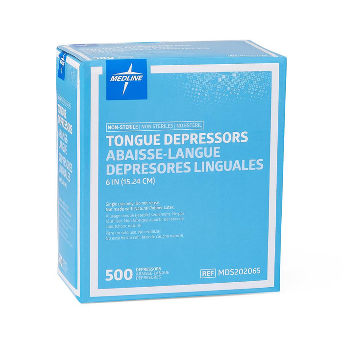 Medline Nonsterile Tongue Depressors