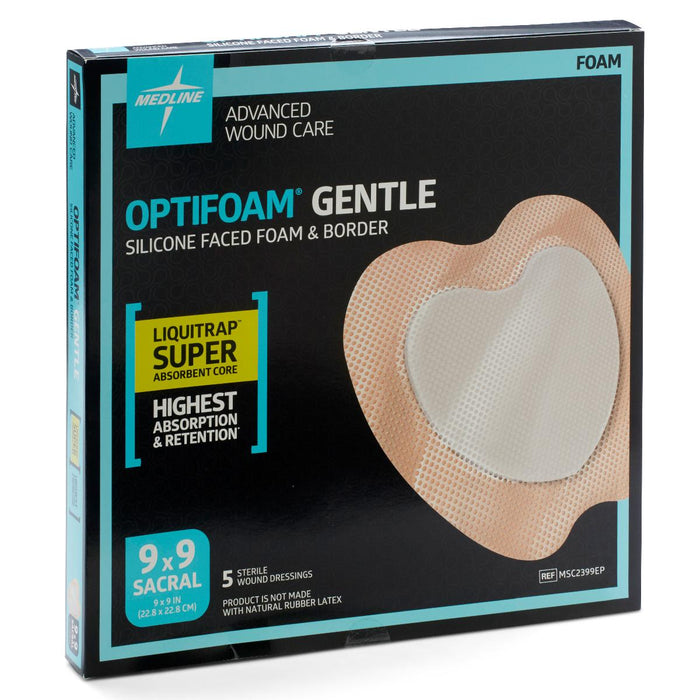 Optifoam Gentle LQ Silicone-Faced Foam Dressings