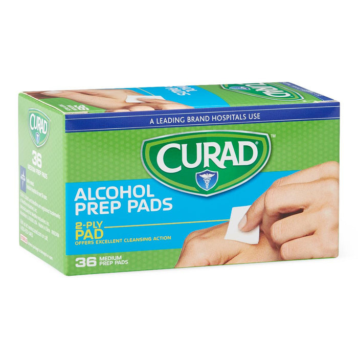 CURAD Medium 2-Ply Sterile Alcohol Prep Pads
