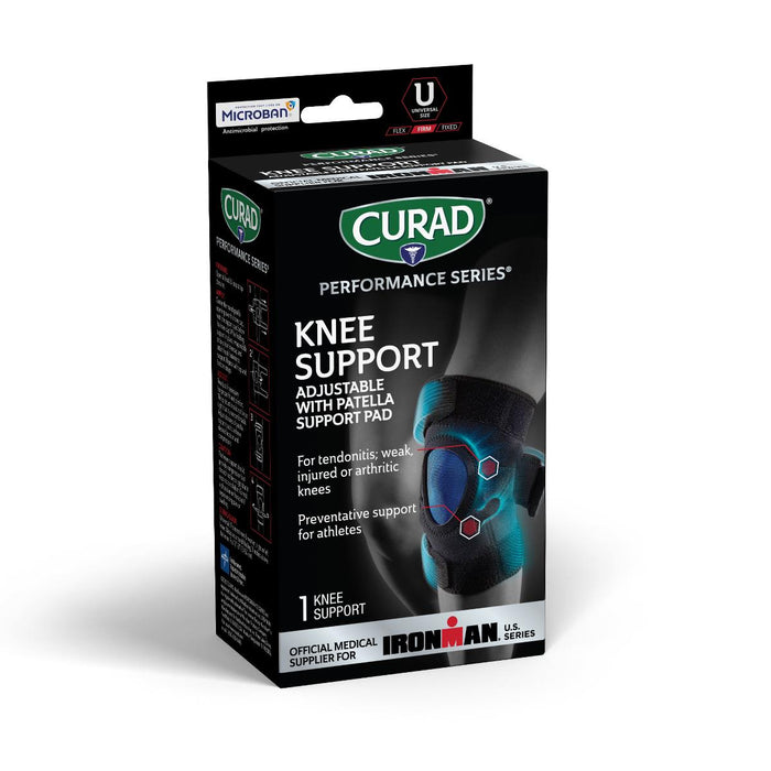 CURAD Performance Series IRONMAN Adjustable Knee Supports