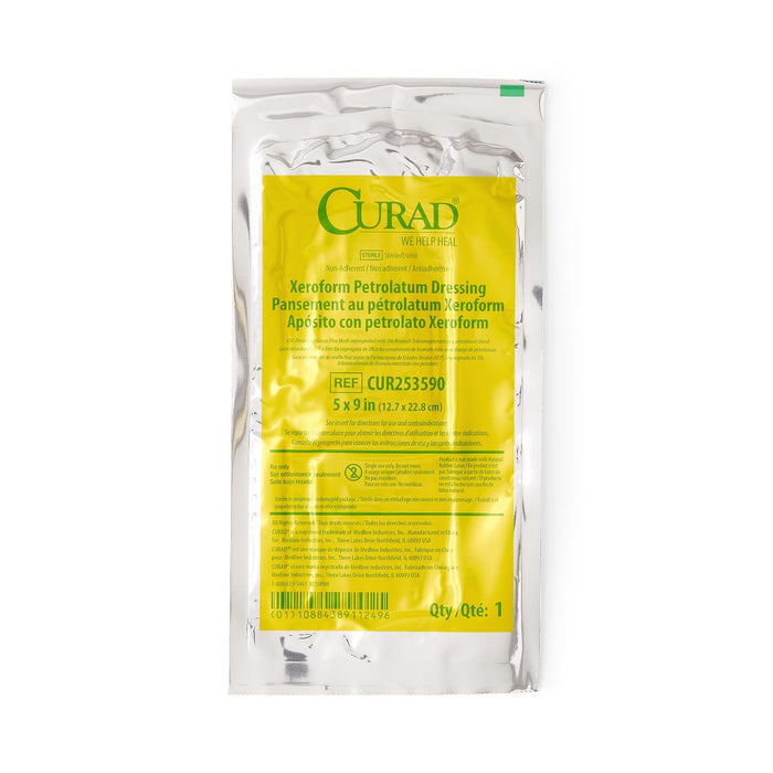 CURAD Xeroform Sterile Nonadherent Gauze Dressing