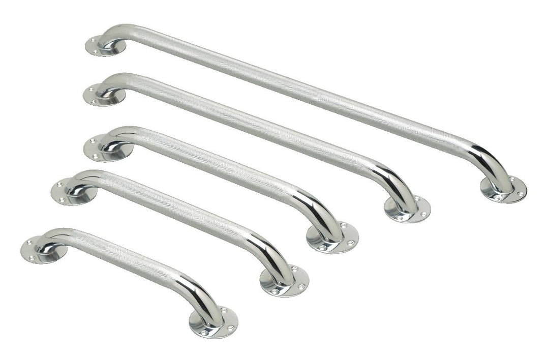 Medline Knurled Chrome Grab Bars