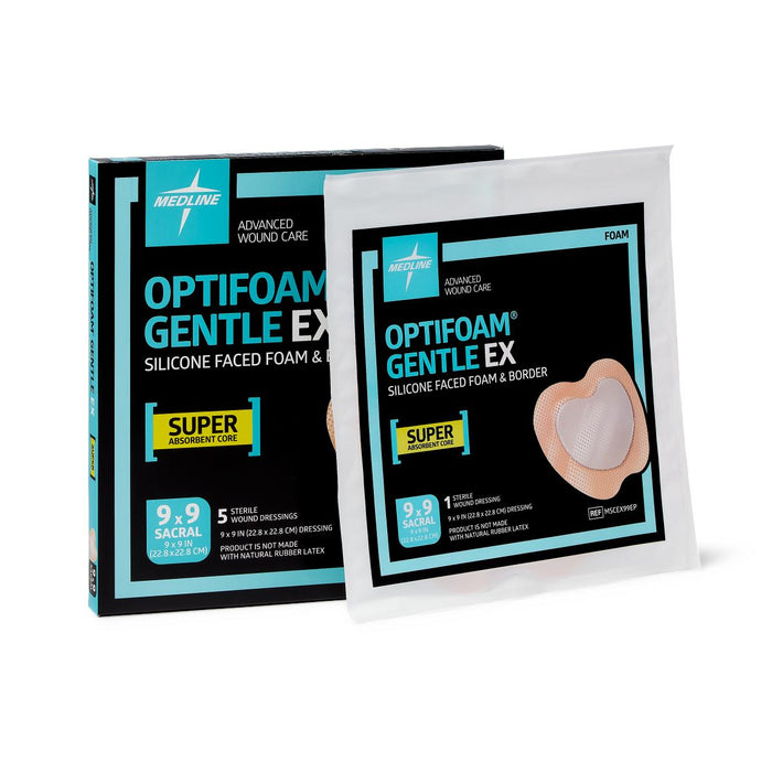 Optifoam Gentle EX Silicone-Faced Foam Dressings