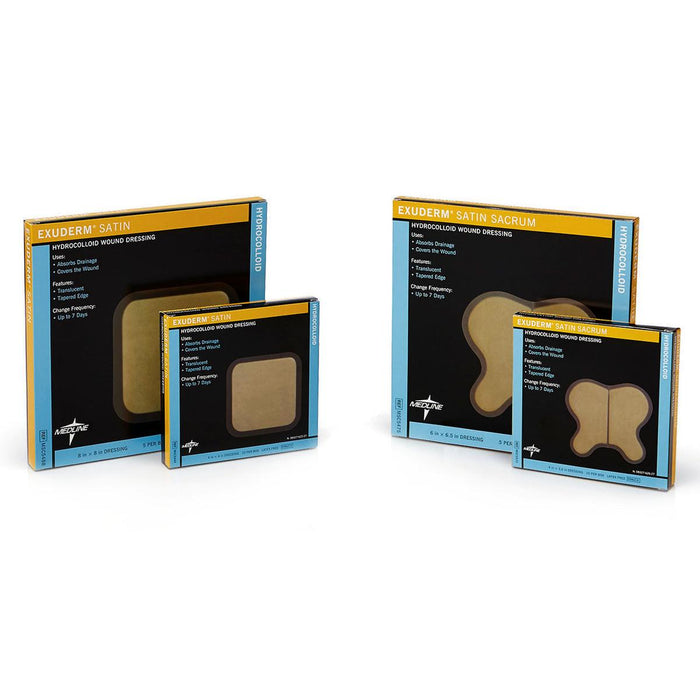 Exuderm Satin Hydrocolloid Wound Dressings