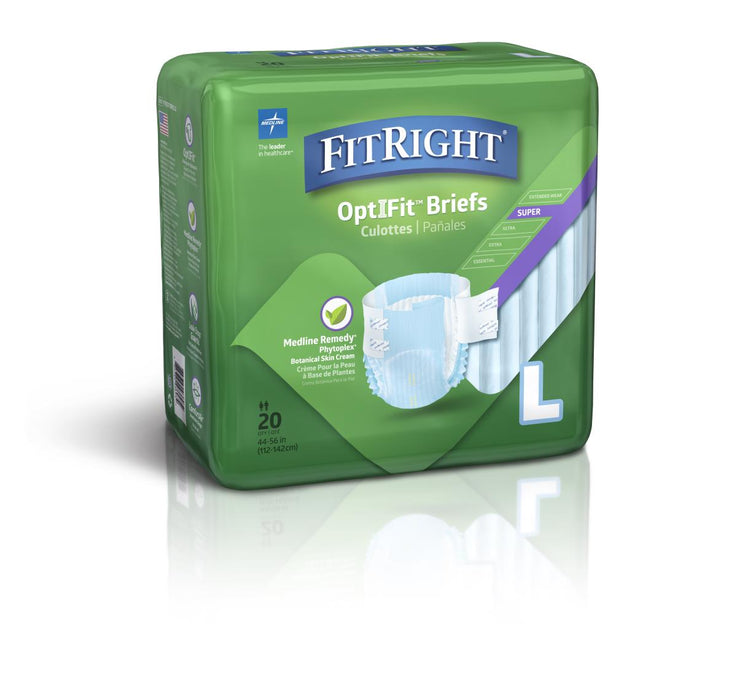 FitRight Restore Super Incontinence Briefs with Remedy Phytoplex