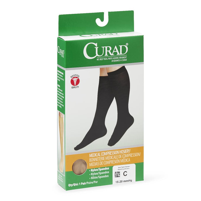 CURAD Knee-High Compression Hosiery