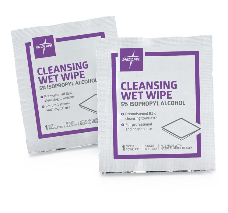 Medline Cleansing Wet Wipes