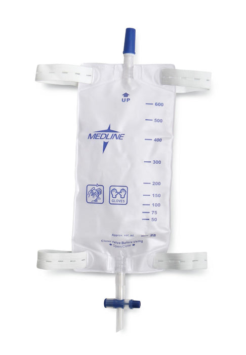 Leg Bags with Slide-Tap Drainage Port