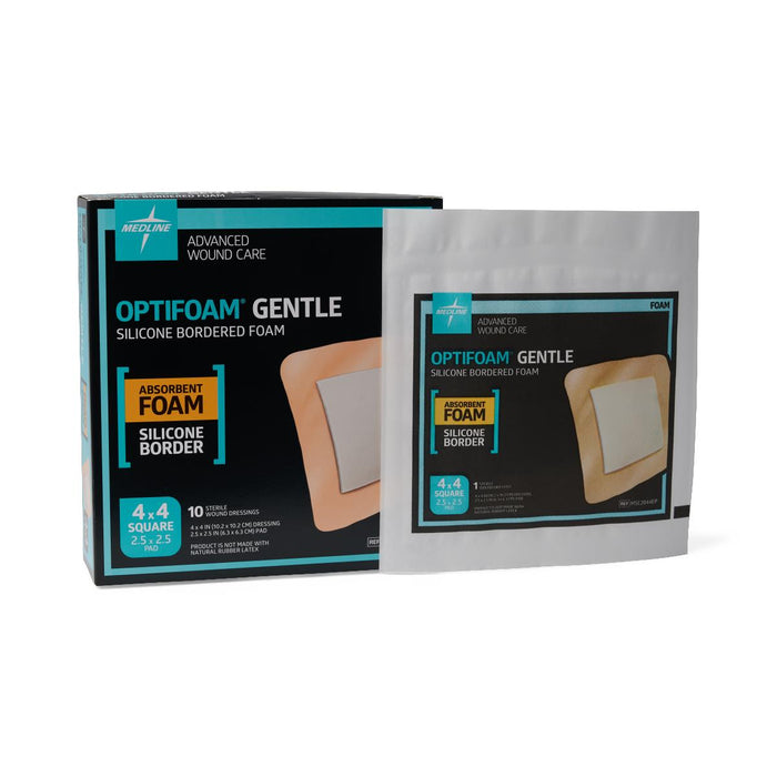 Optifoam Gentle Foam Dressings with Silicone Adhesive Border