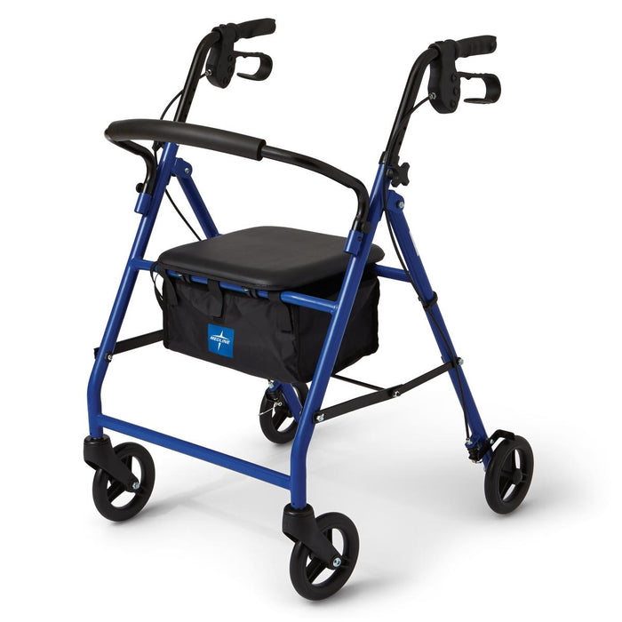 Medline Basic Steel Rollators