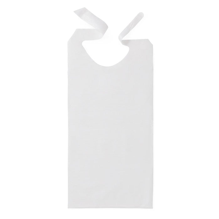Medline Disposable Tissue/Poly-Backed Adult Bibs