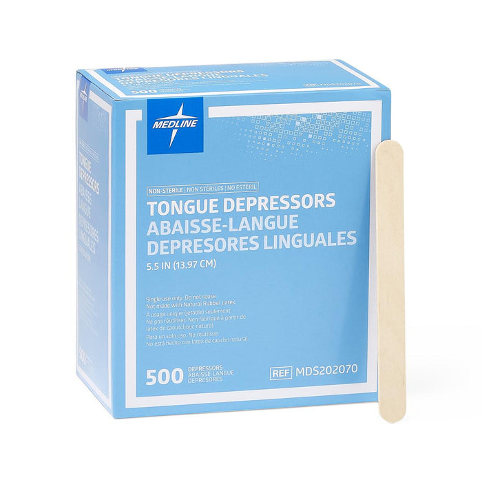 Medline Nonsterile Tongue Depressors