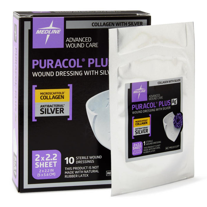 Puracol Plus AG+ Collagen Wound Dressings with Silver