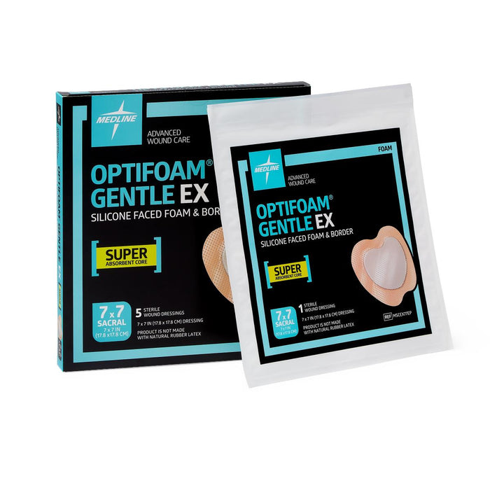 Optifoam Gentle EX Silicone-Faced Foam Dressings