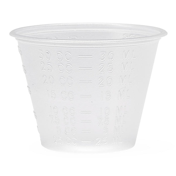 Nonsterile Graduated Plastic Medicine Cups