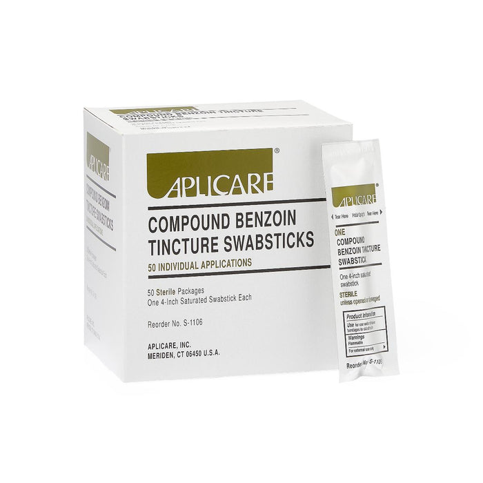 Medline Compound Benzoin Tincture Swabsticks