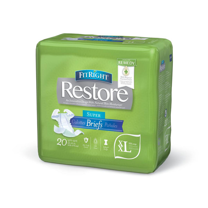 FitRight Restore Super Incontinence Briefs with Remedy Phytoplex