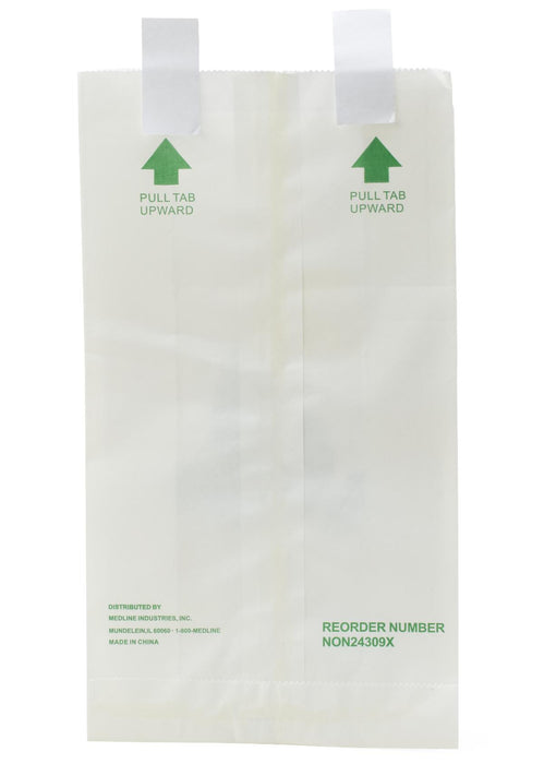 Medline Disposable Paper Bedside Bags