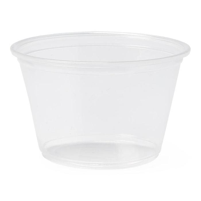 Medline Clear Plastic Soufflé Portion Cups