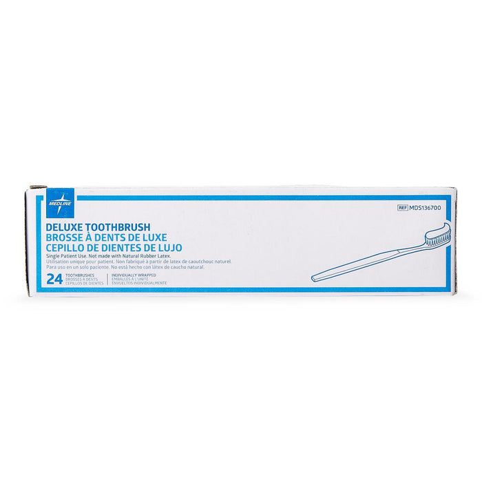 Medline Deluxe Adult Patient Toothbrush