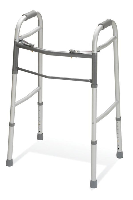 Medline Youth 2-Button Folding Walkers without Wheels