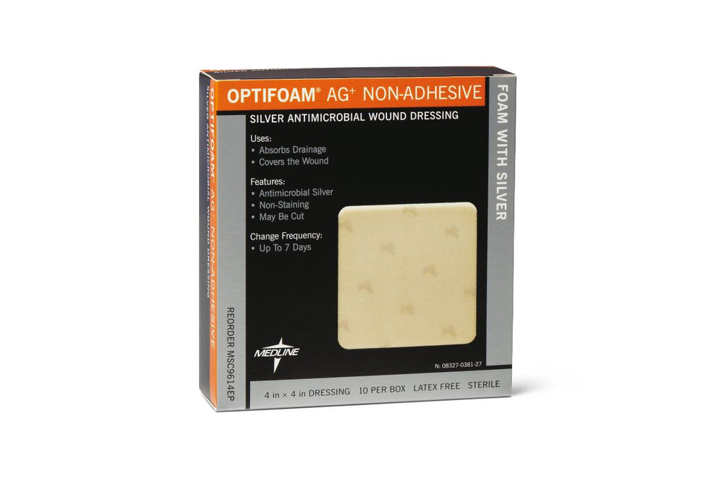 Optifoam Ag+ Nonadhesive Foam Dressings