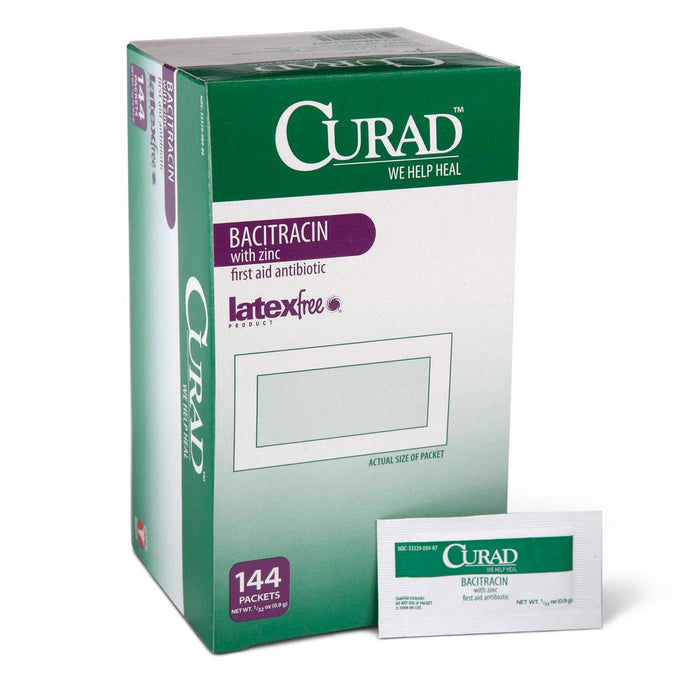 CURAD Bacitracin Antibiotic Ointments with Zinc