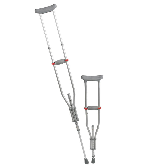 Medline Quick-Fit Aluminum Crutches