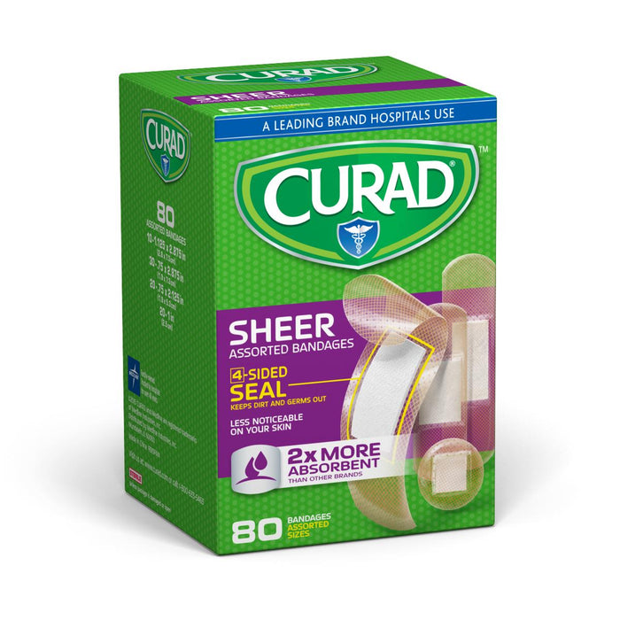 CURAD Sheer Adhesive Bandages