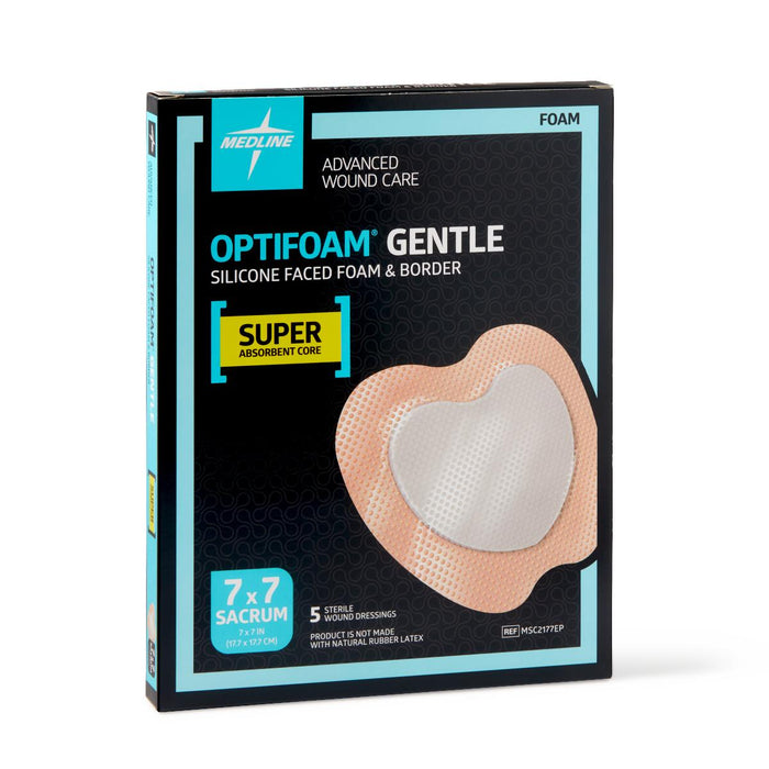 Optifoam Gentle SA Silicone-Faced Foam Dressings