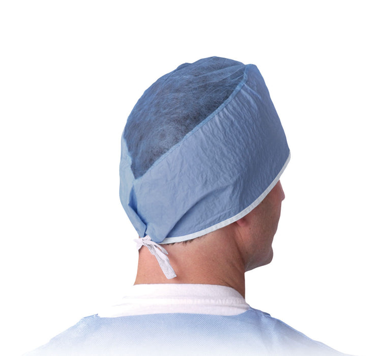 Sheer-Guard Disposable Tie-Back Surgeon Caps