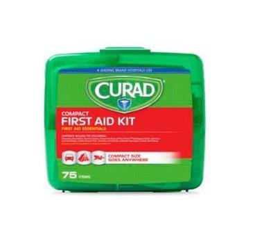 CURAD 75-Piece Compact First Aid Kits